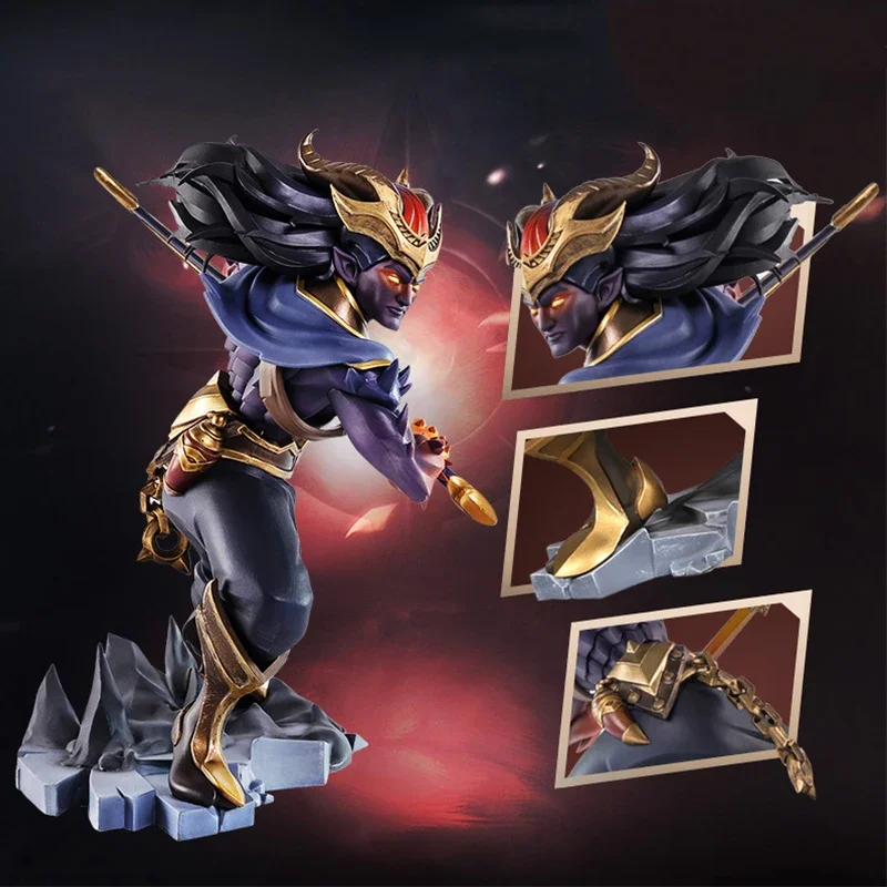 In Stock Genuine Original League of Legends Night Messenger The Unforgiven Yasuo Action Anime Figure Collectible Doll Ornament