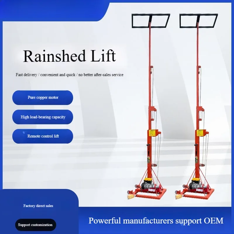 

Awning Lifts Rolling Door Lifts Electric Lifting System For Pipe And Scaffolding With Mobile Base And Remote Control