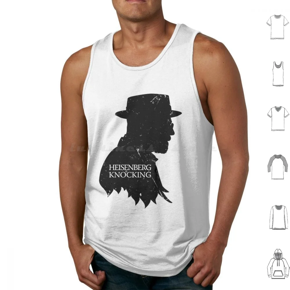 Heisenberg Is Knocking Tank Tops Print Cotton Im The One Heisenberg Jesse Tv Shows Tv Tv Series Movies Say My Name Walter