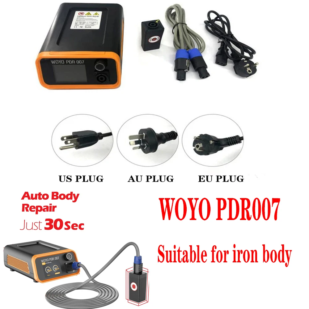 PDR 007 WOYO PDR007 Damage-free Paint Dent Repair Instrument Electromagnetic Induction Meter Sheet Metal Repair Machine