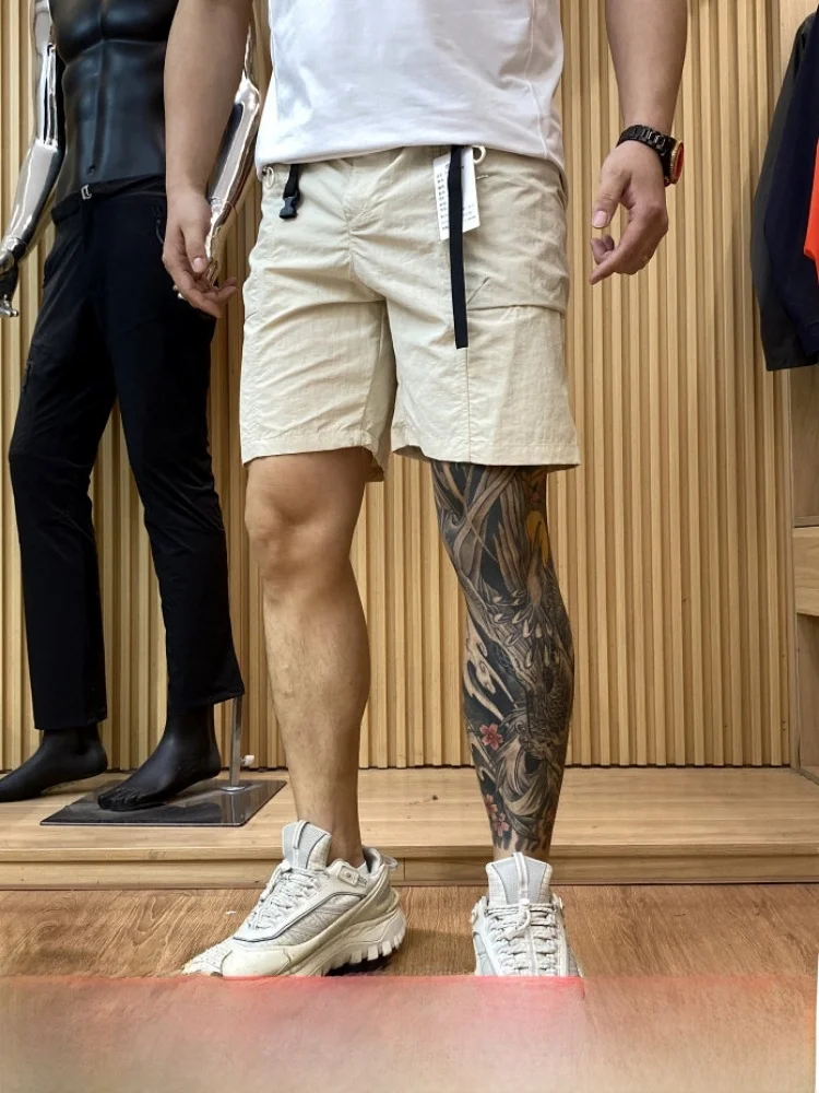 

Lightweight Quick-Dry Casual Outdoor Men's Shorts Fashionable Urban Style Summer Workwear Versatile Straight Leg Shorts