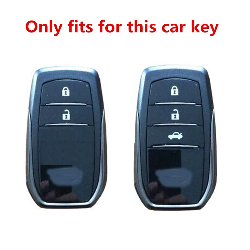 New Soft TPU Car Key Cover Case Shell For Toyota Hilux Fortuner Land Cruiser Camry Coralla Crown RAV4 Highland Car Accessories