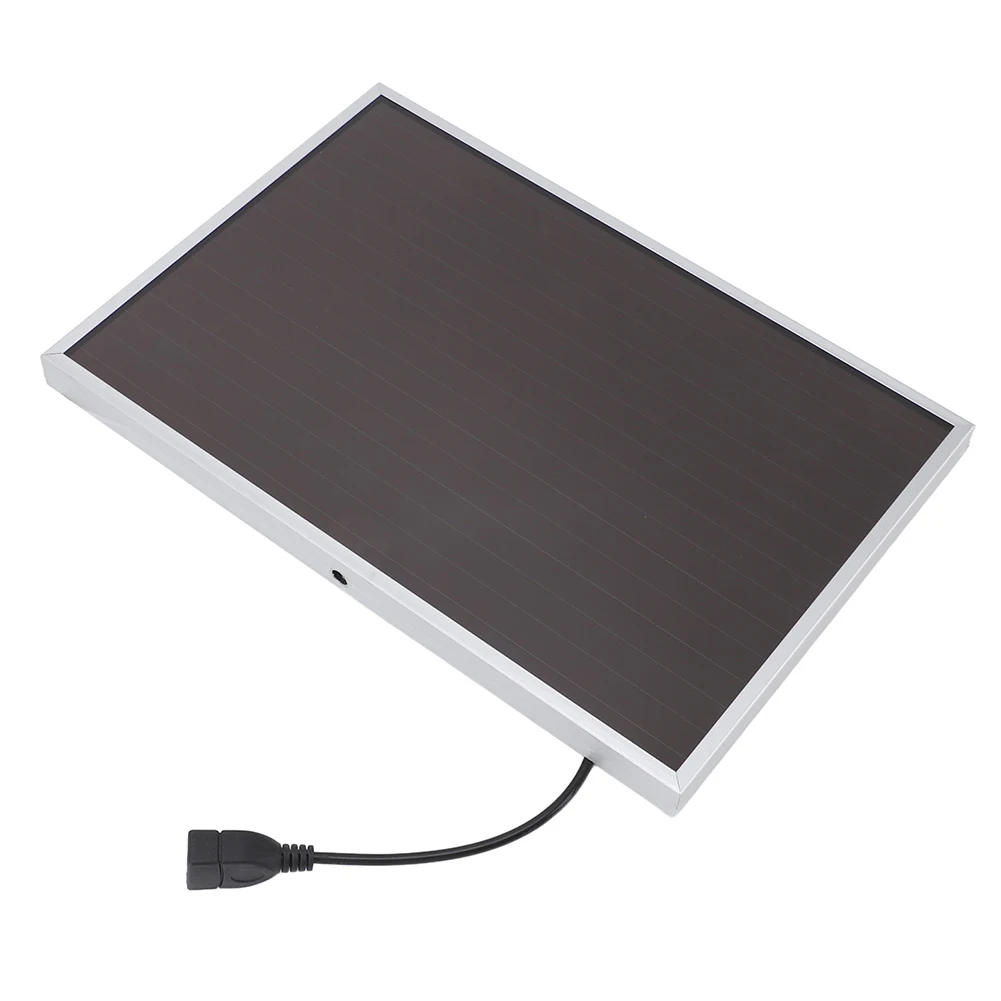 20W Flexible Solar Panel Charger Perfect for Charging Mobile Devices and Batteries in Various Outdoor Environments