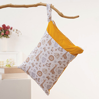 Kangobaby #My Soft Life# New Washable Reusable Baby Blanket Storage Bag Easy Carry Multifunctional Travel Bag Size 30x40cm