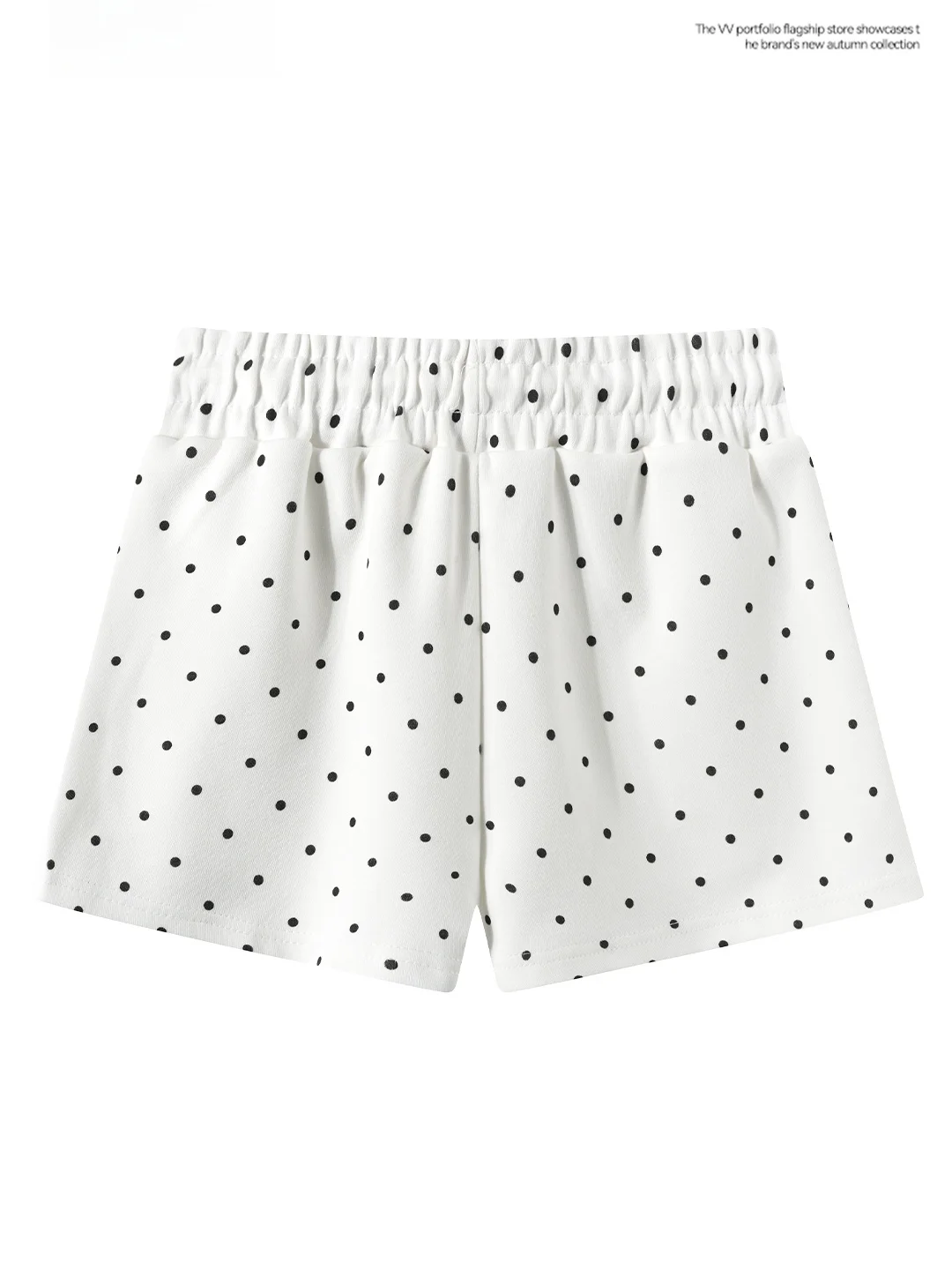 High Waist Straight Leg Polka Dot Shorts Women's Base Layer Outerwear Autumn Small Size Student Versatile Pants Casual Anti-A...