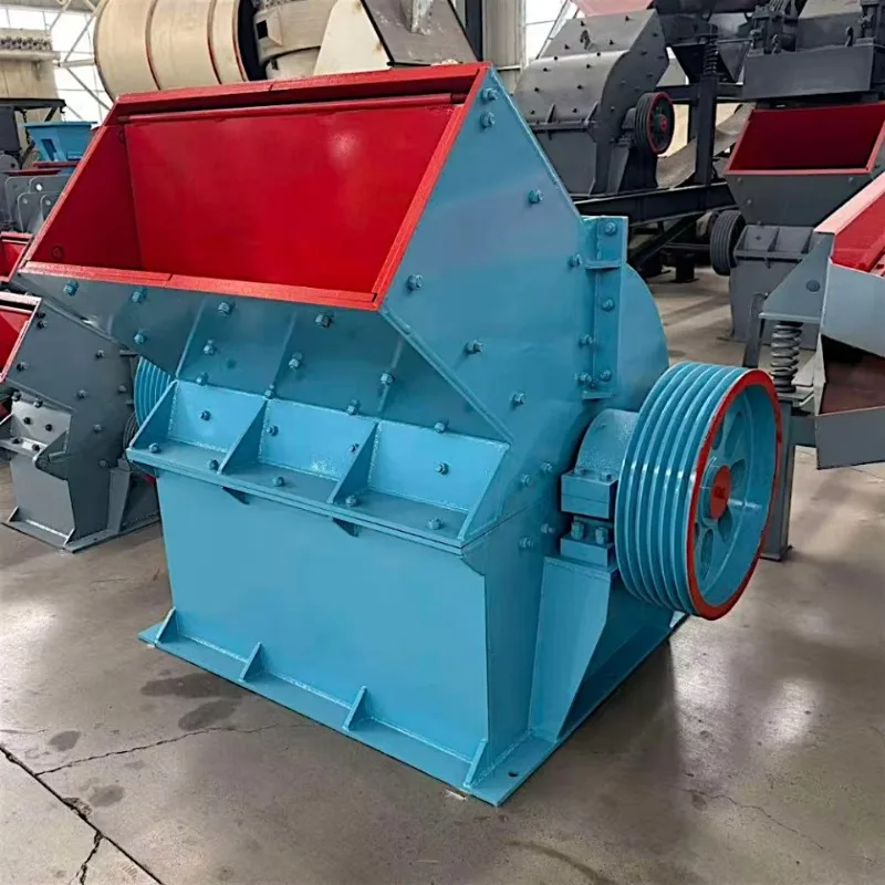 Deposit Price Industrial Hammer Crusher Uniform Discharge Particle Size For Aggregate Production Plant Mine Ore Breaking Working