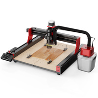 TwoTrees TTC 450 Pro CNC Router Laser Engraving Cutting Machine 460x460x80mm for Wood PVC With CNC Router Vacuum Cleaner (EU)