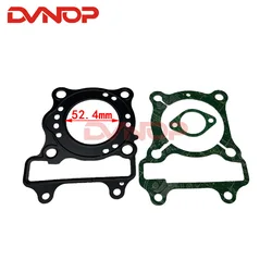 Scooter Gasket Kit For Honda Sh Ses Dylan PS125 SH125 Nes Pes 125cc KGG125 12100-KGF-910 52.4mm 14mm pin 4 Stroke