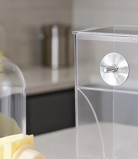 Comederos de agua para pájaros, dispensador de bebidas para jaula de loros, alimentador de agua inteligente a prueba de derrames para loros, pizzas canarias