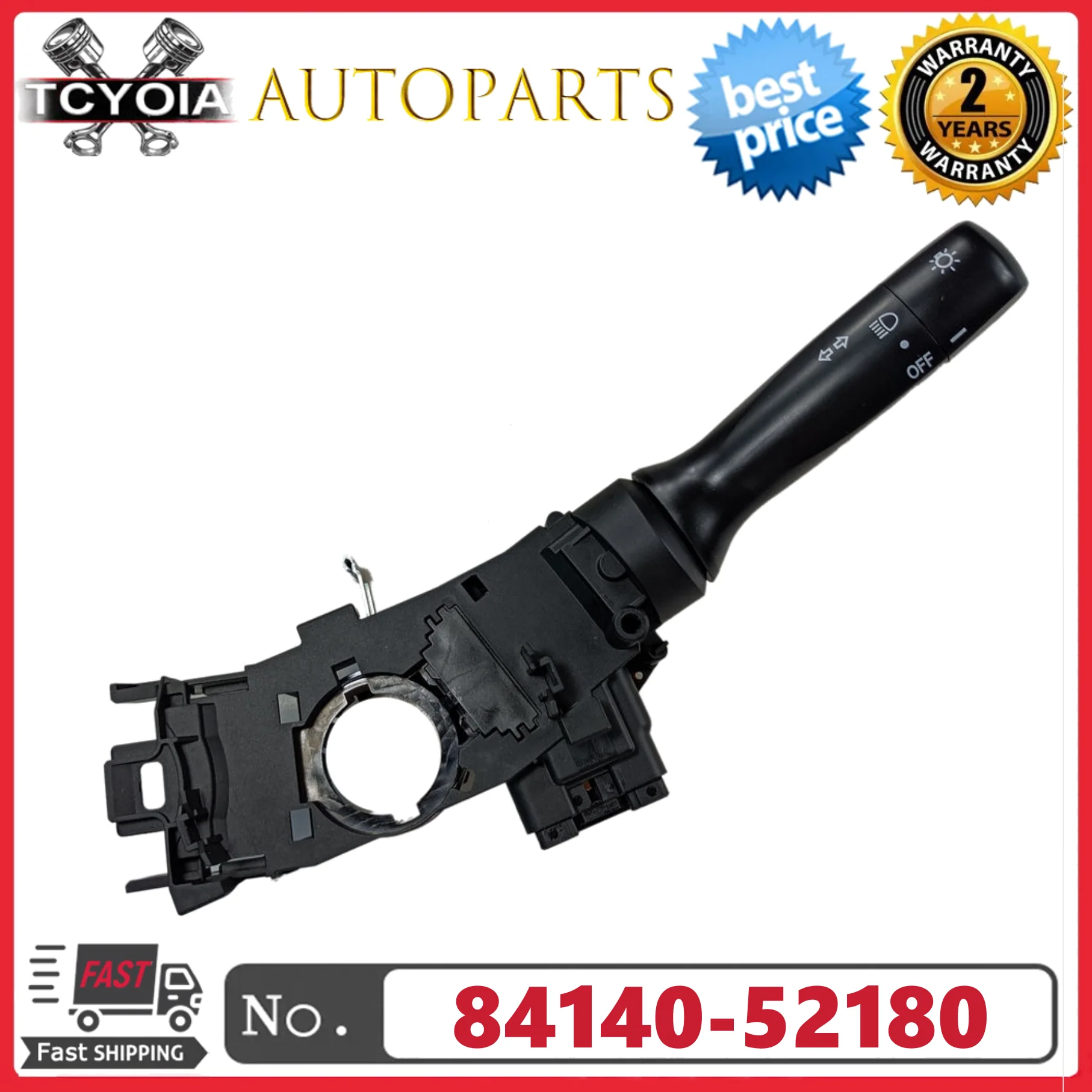 

TURN SIGNAL SWITCH 8414052180 84140-52180 For RHD Use Toyota Yaris 2005-2011