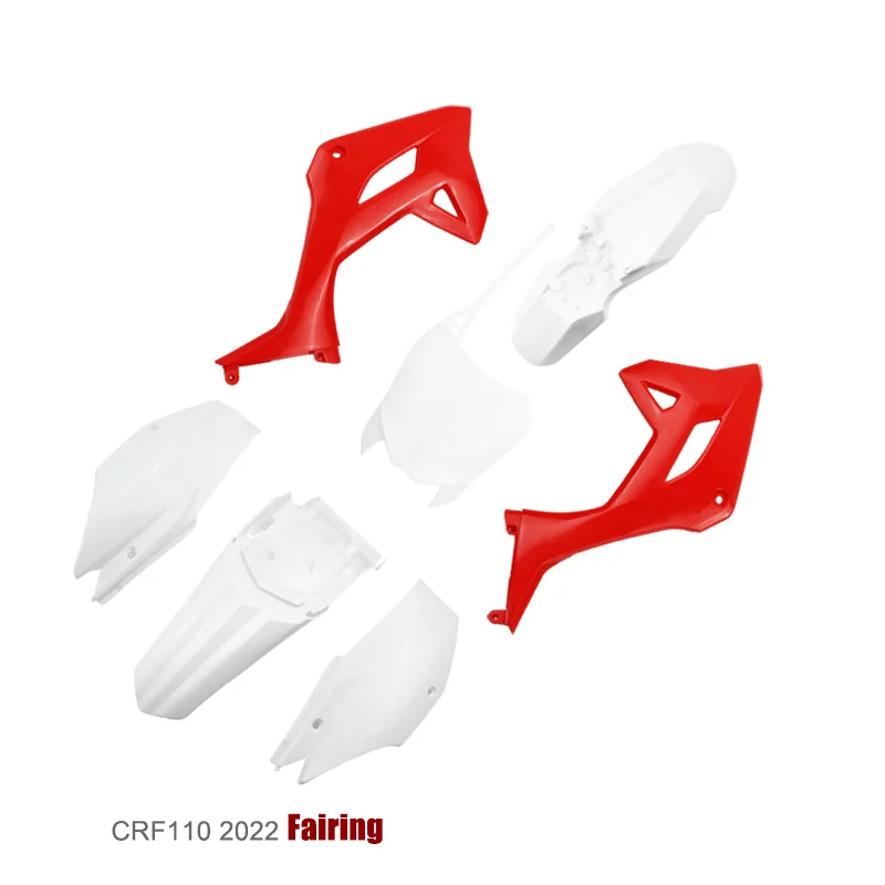 Pit Dirt Bike Plastic Fairing Kit Motorcycle Body Cover Set Mudguard for CRF110 CRF 110 Endure Protection Accessories