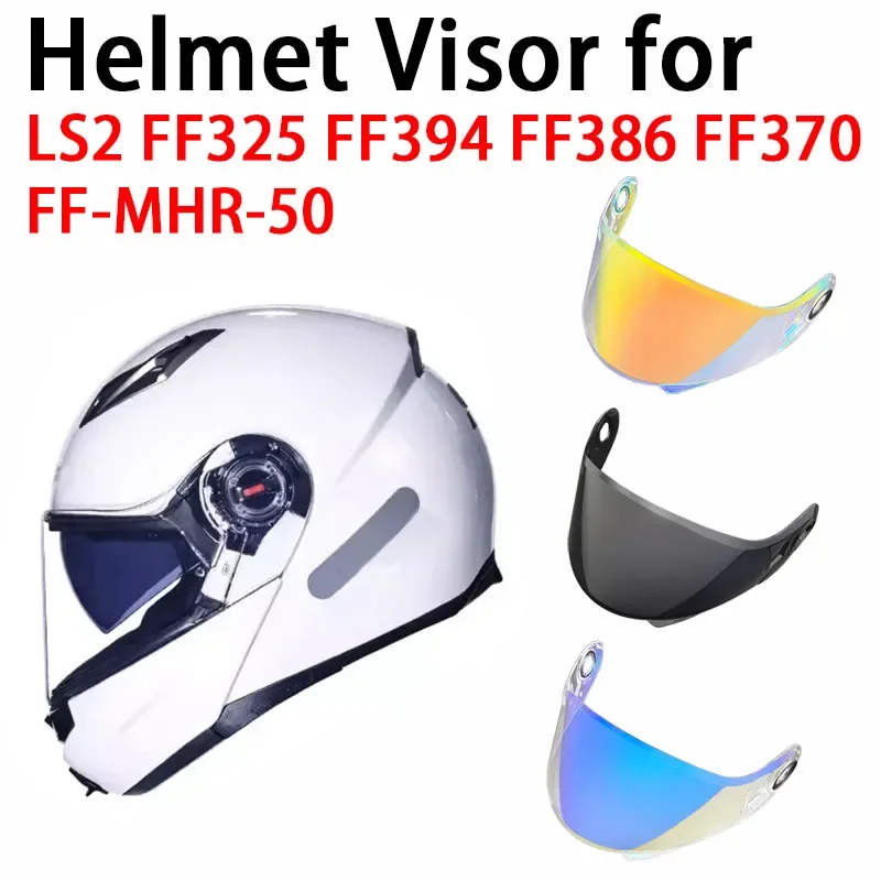 Helmet face Shield for LS2 FF325 FF394 FF386 FF370 Visor High strength toughness FF-MHR-50 helmet accessories