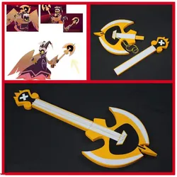 Anime Hazbin Adam Cosplay Cosplay Prop Weapon Christmas guitar props Halloween Party Carnival Cosplay Accessories party props