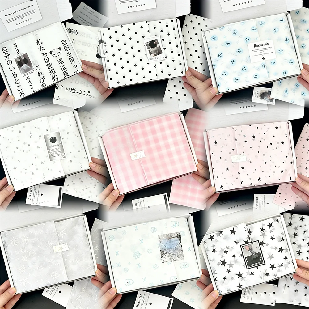 Gift Packaging Paper Universal Gift Wrapping Paper Flower Gift Paper Sheet For Birthdays Christmas