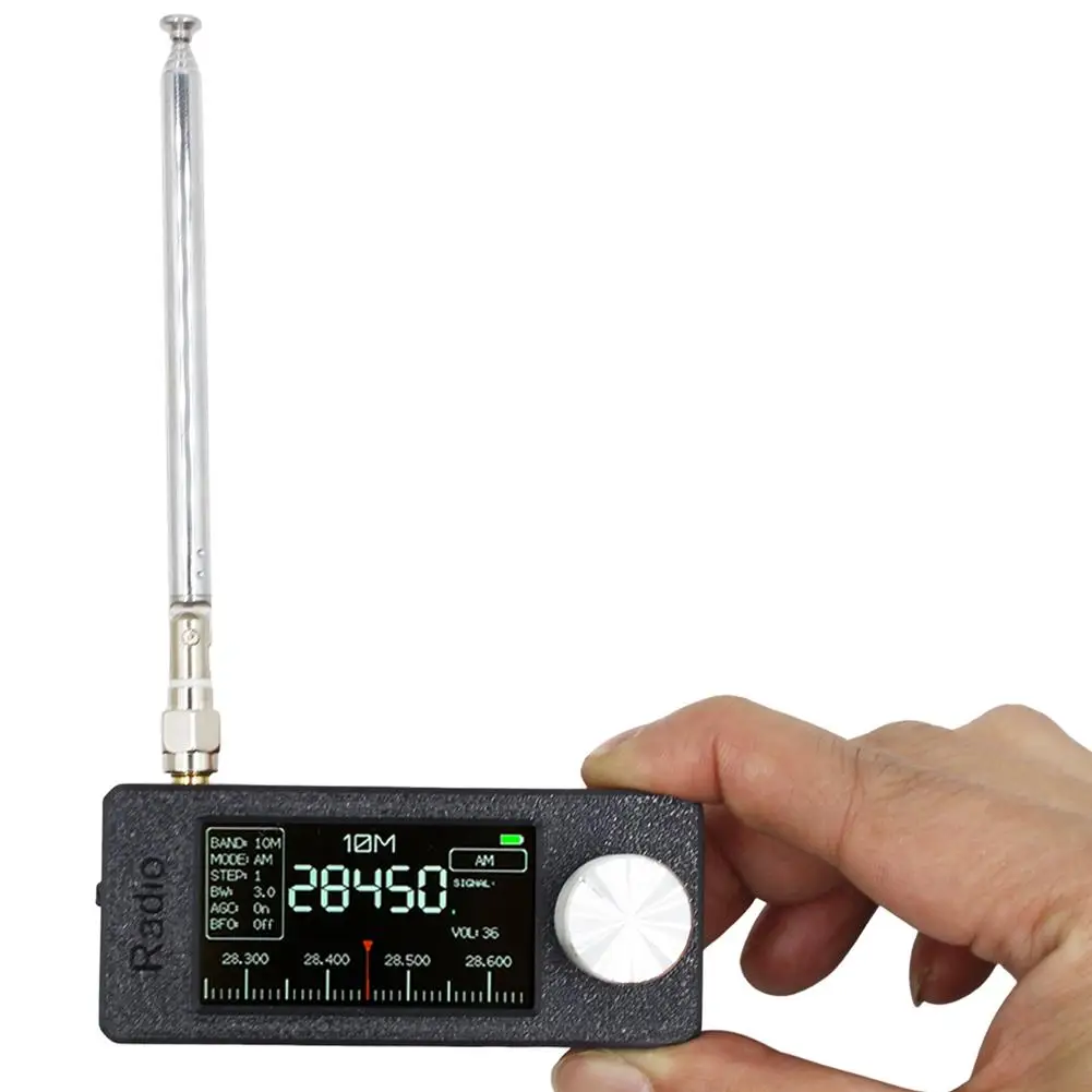 

SI4732 0.5-108mhz Portable Radio 1.9inch IPS Screen USB FM LSB Radio FM/AM Band AM Mini Radio Radio Pocket All Receiver H1E9