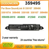 Paquete de baterías de li-lon recargables para Bose SoundLink III, 359495, 330107, 359498, 330107A, 359495, 330105 V, 11,1 mAh, 25Wh, novedad de 2230