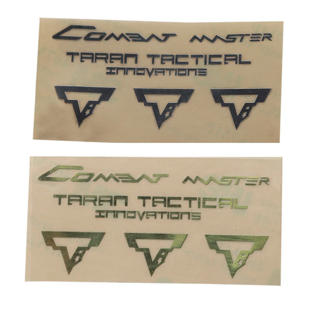 2Pcs/Set Tactical Clock TTI G34 Metal Sticker P1 TTI G34 CS Toy Gun Sticker Airsoft Paintball Accessories DIY Sticker