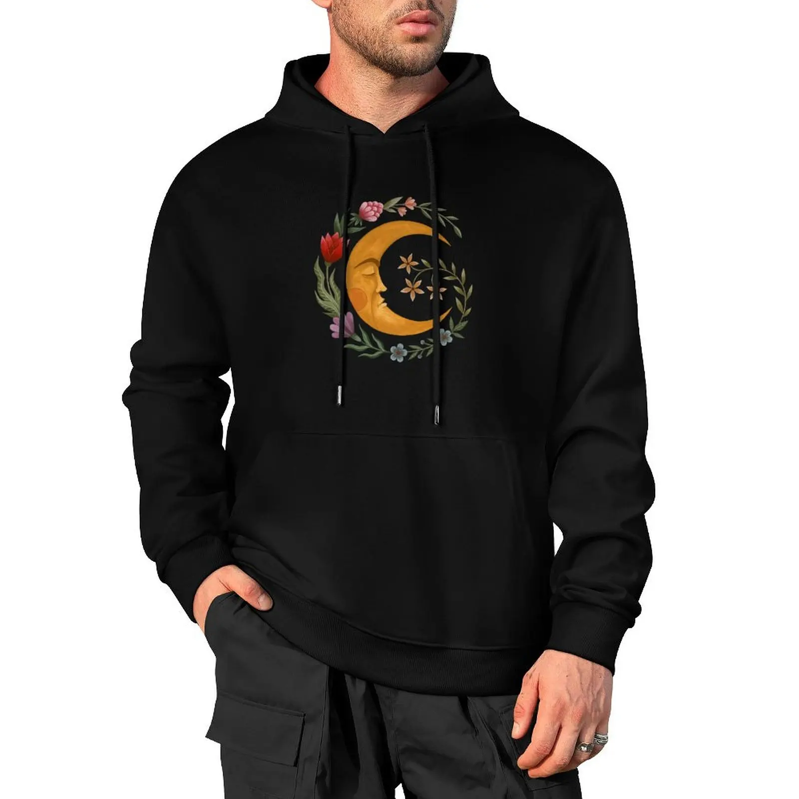 

Midsummer Moon Pullover Hoodie autumn men's clothing hooded shirt mens hoodie