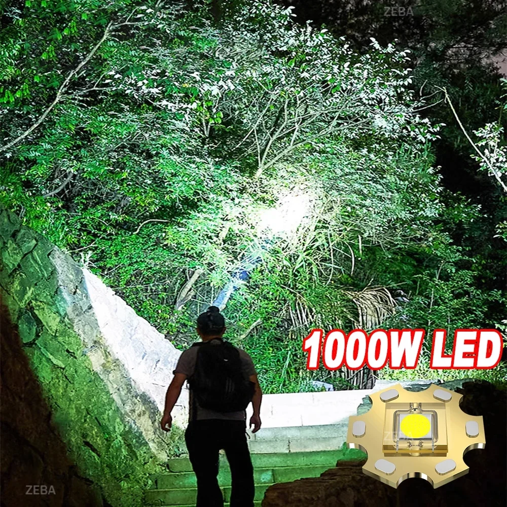 8900000000 Ultra Bright LED Headlights Long Range 5000M Powerful Headlamp Rechargeable Head Torch Outdoor Head Light For Fishing