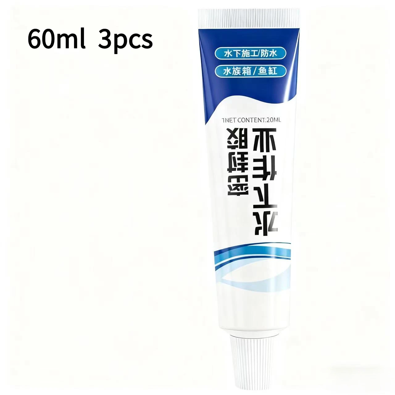 Veiligheid Aquarium Kit Wit Veiligheid Aquarium Kit Lek Reparatie Onderwater Zelfklevende Afdichting 30ml Helder Aquarium Kit - afbeelding 1