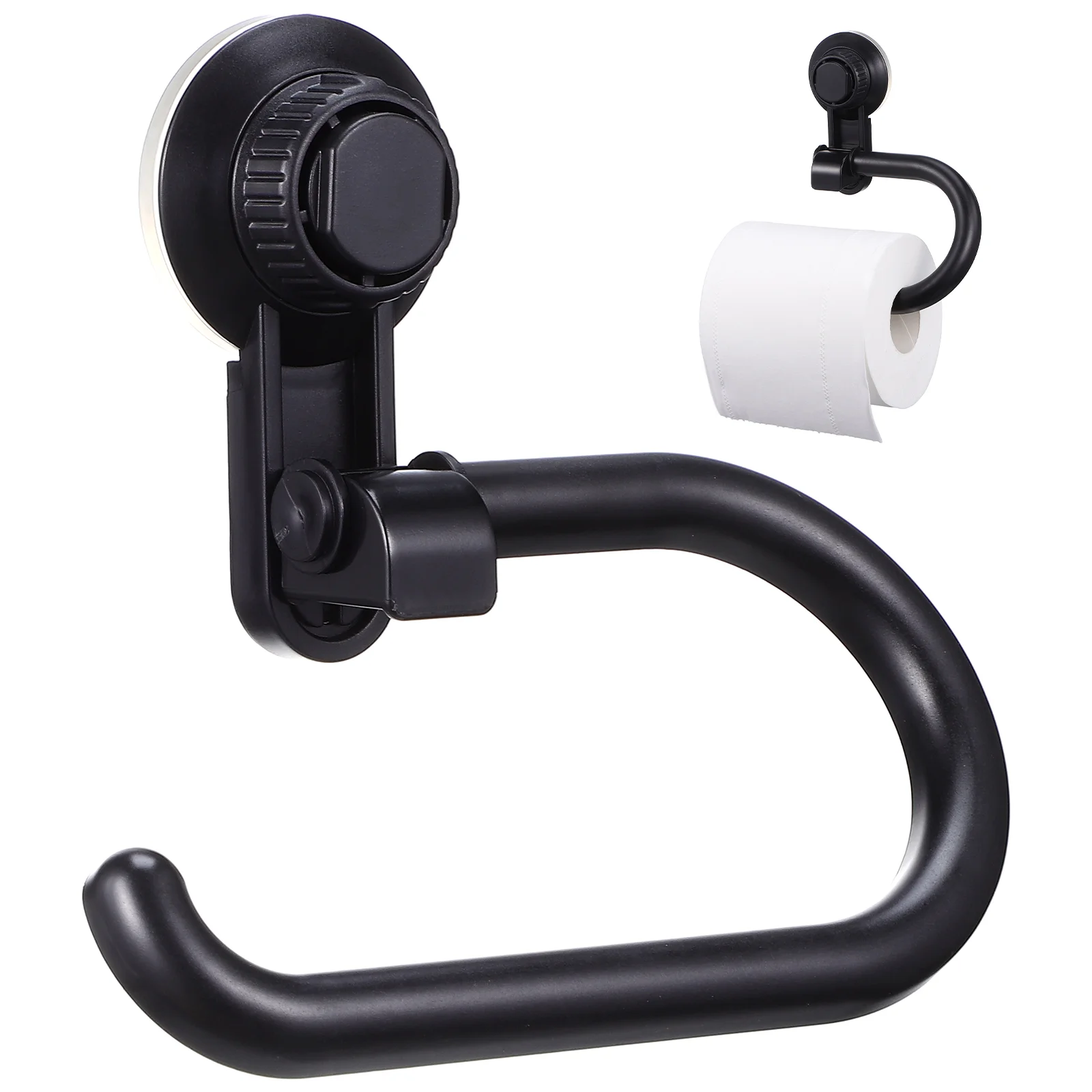 Suction Cup Paper Towel Holder Toilet Wall Tissue Holders for Bathrooms Hook Hand Towels