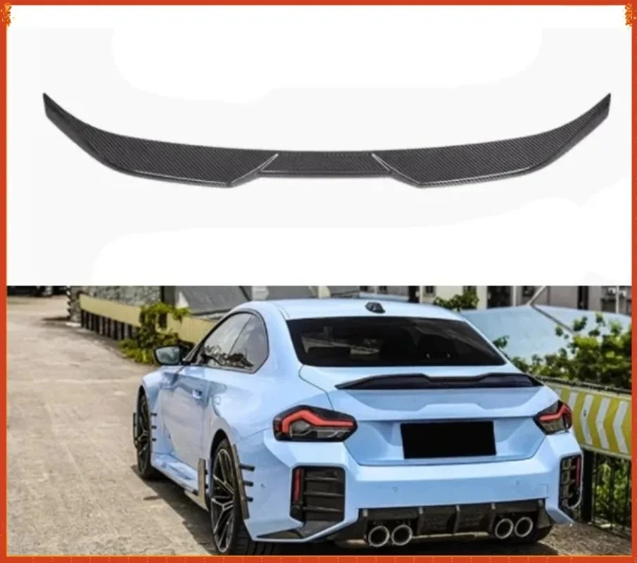 

For BMW ２ Series G87 M2 MP VS Style real Dry Carbon rear wing Diverter Spoiler Diffuser body kit 23-25 Modification Accessorie