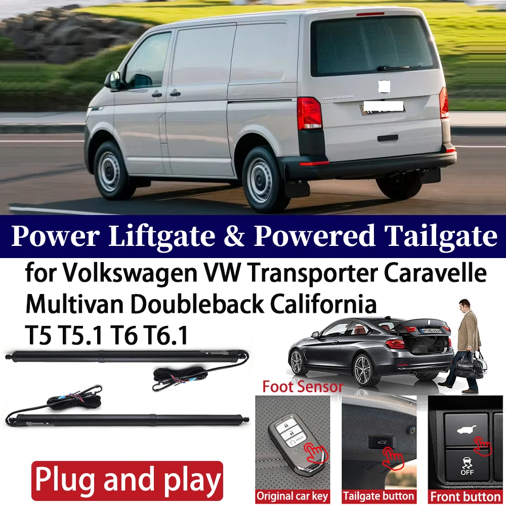 Для Volkswagen VW Transporter Caravelle Multivan Doubleback California T5 автомобиль с электроприводом, задняя дверь, задняя дверь, закрытие багажника