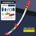 2 cars 1track red