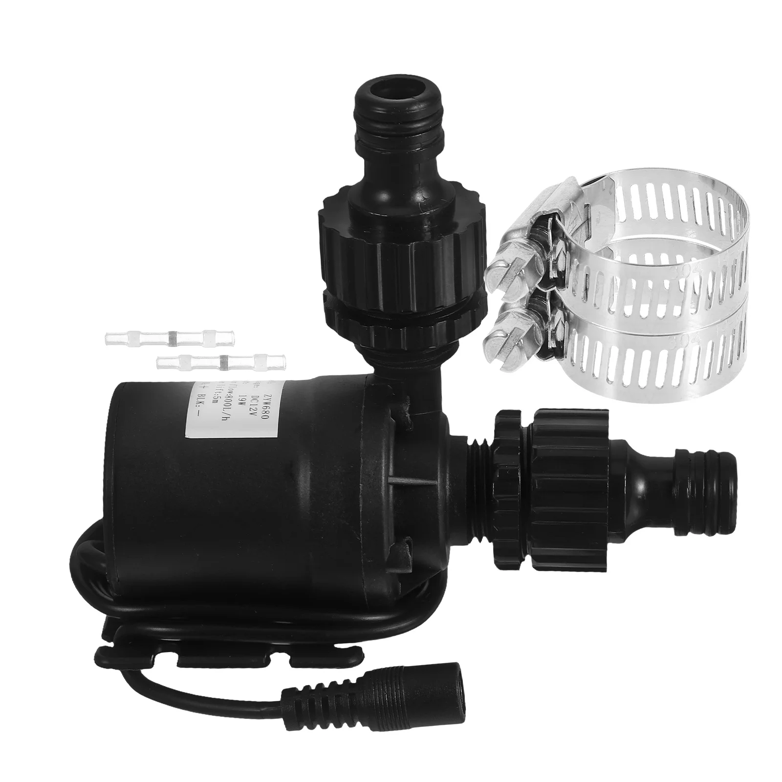 

Mini Submersible Water Pump DC12V Brushless Motor Ceramic Shaft for Fish Tank Fountain Pond Aquarium Submersible Fountain Pump