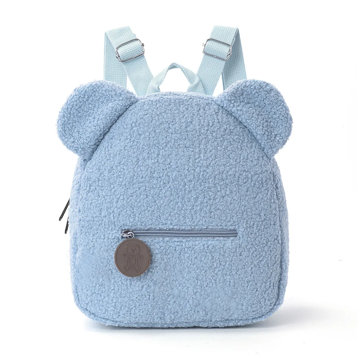 Plüsch-Rucksack für den Außenhandel 2025 Neuer beliebter modischer lässiger Bären-Rucksack mit Ohren, Cartoon-Kinder-Rucksack – Detail 10