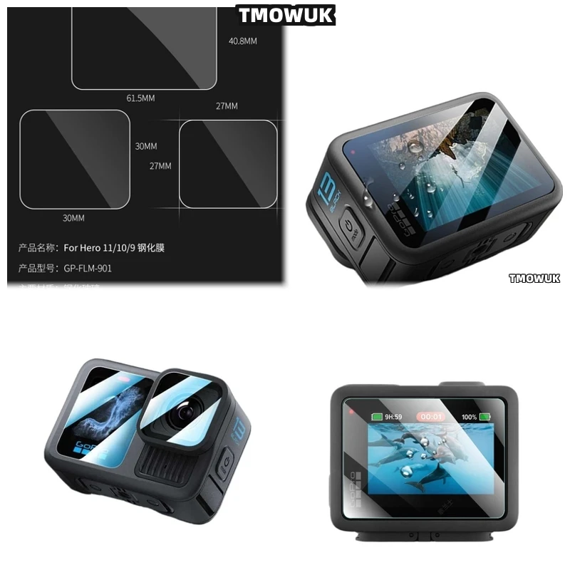 

For GoPro Hero 13 Extra Strong Glass Screen Protector