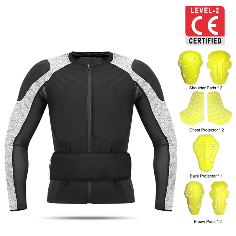 

Men's Motorcycle Clothing Auto Racing Jacket Off-Road Motocross Protective Gear Armor Body Protector Sportswear Racing Equipment