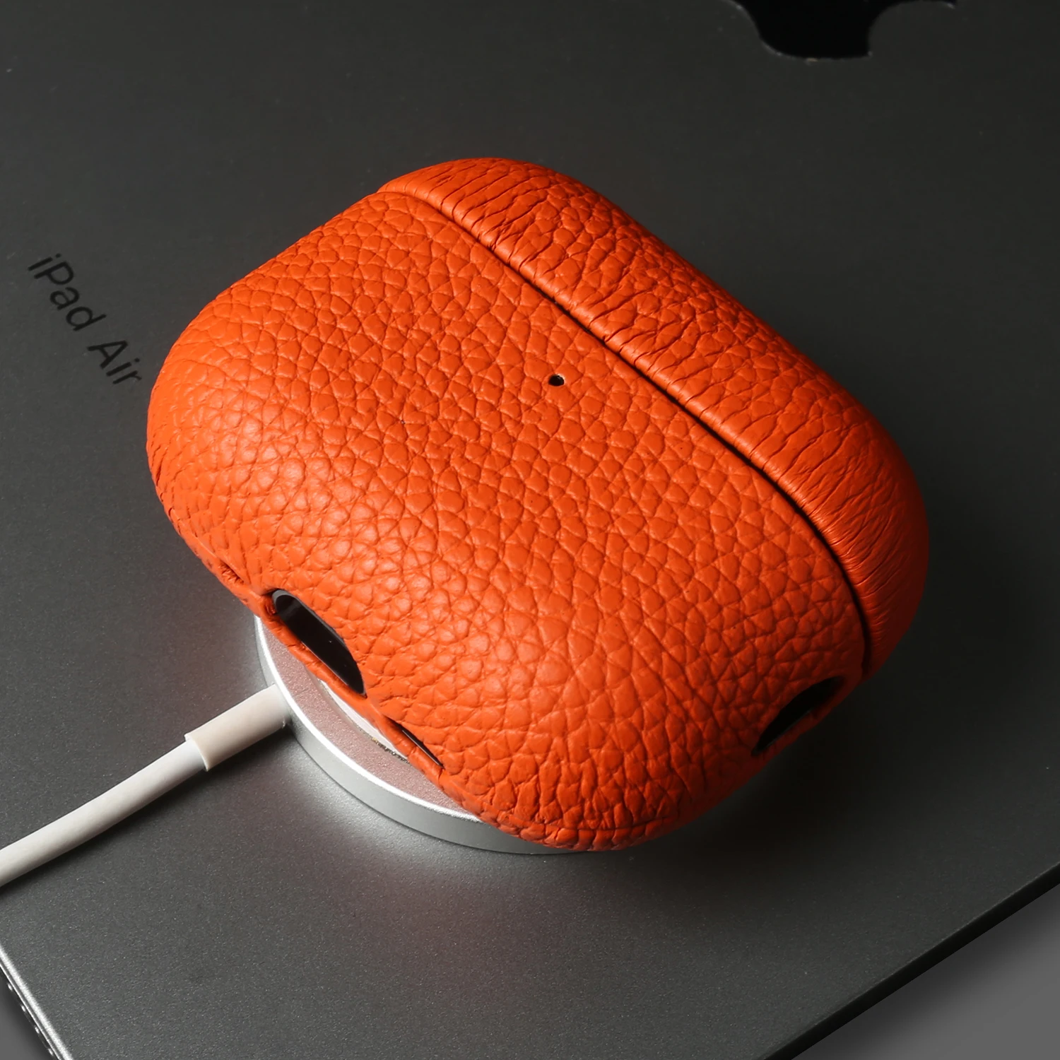 Casing Earphone Kulit Asli Lyc - Headphone Case Hard ulasan dan harga