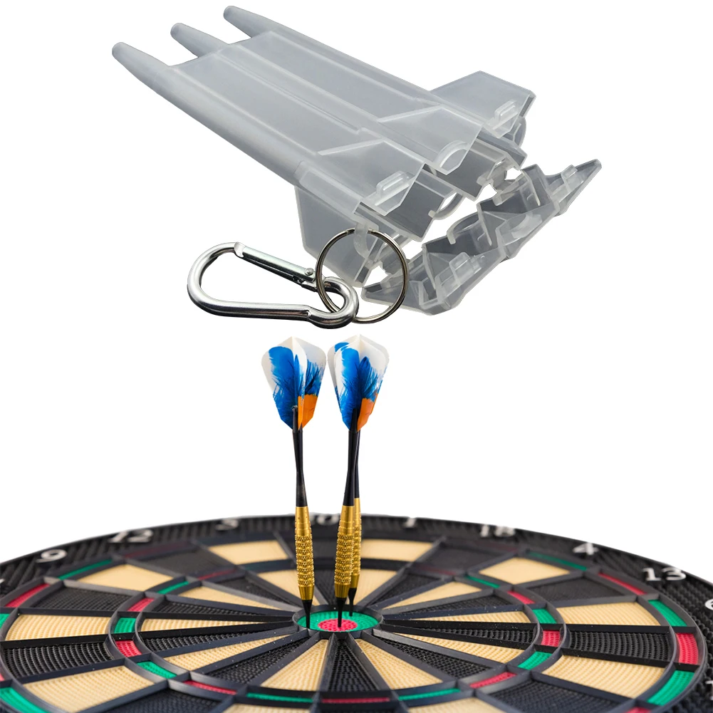 

Dart Box with Lock Buckle Integrated Dart Box Plastic Universal Dart Box Portable Dart Box for Most Darts
