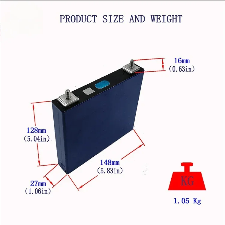 Just One Cell 3.2v 50ah LiFePO4 Batteries Pack and Large Capacity