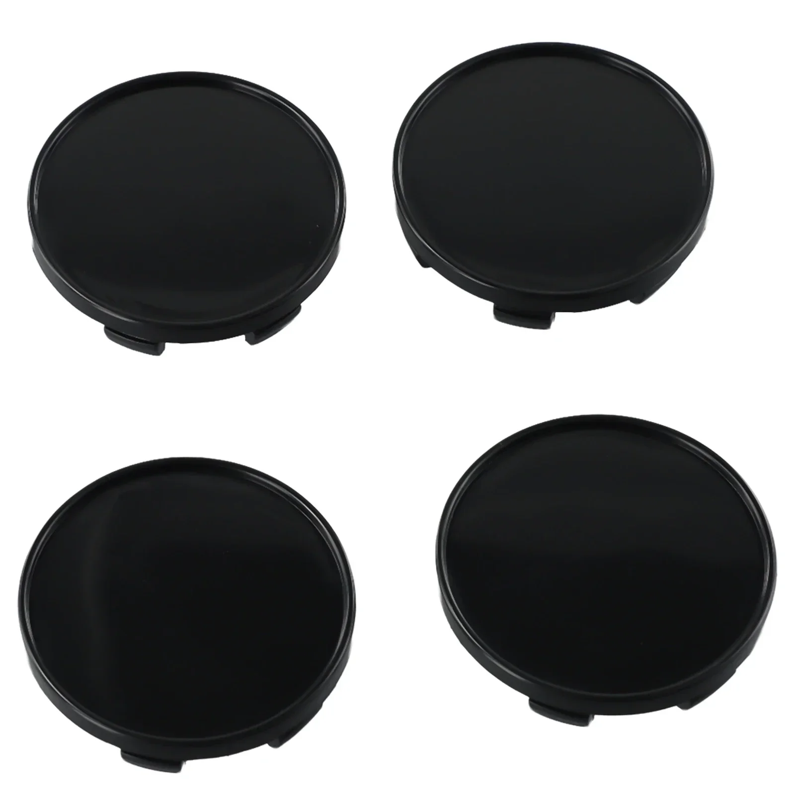 Enhance Your Vehicle\'s Look With 54mm Dia Wheel Hub Cap Cover, Set Of 4, Easy To Install, Compatible With Most Cars