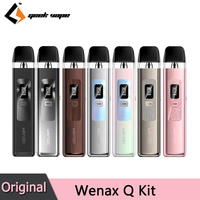 Original Geekvape Wenax Q Pod Kit 1000mAh Battery 25W E Cigarette Vape with 2ml Q Pod Cartridge 0.6/0.8ohm Vaporizer