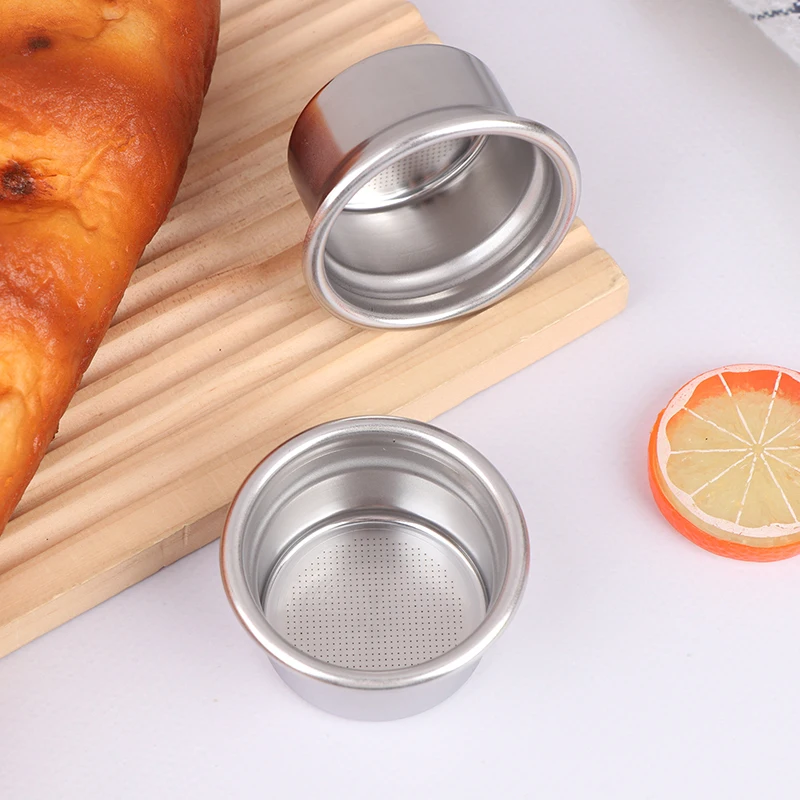 

{MX} 58mm Coffee Machine Handle Filter Basket Stainless Steel Four-Cup Powder Bowl Reusable Coffee Filter Cup