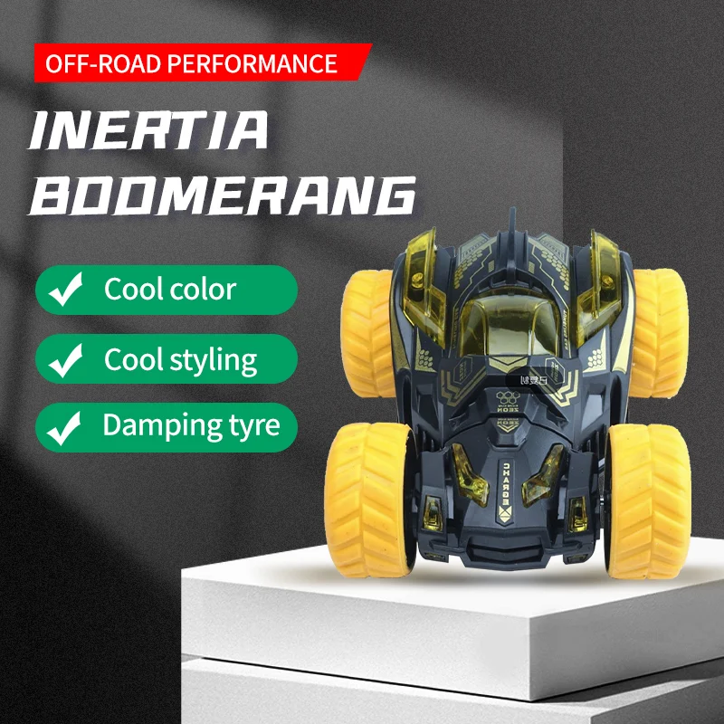 Trẻ em Đồ chơi bốn bánh lái xe diễn viên đóng thế xe với Xoắn xoay treo cậu bé món quà trượt quán tính ra khỏi đường xe