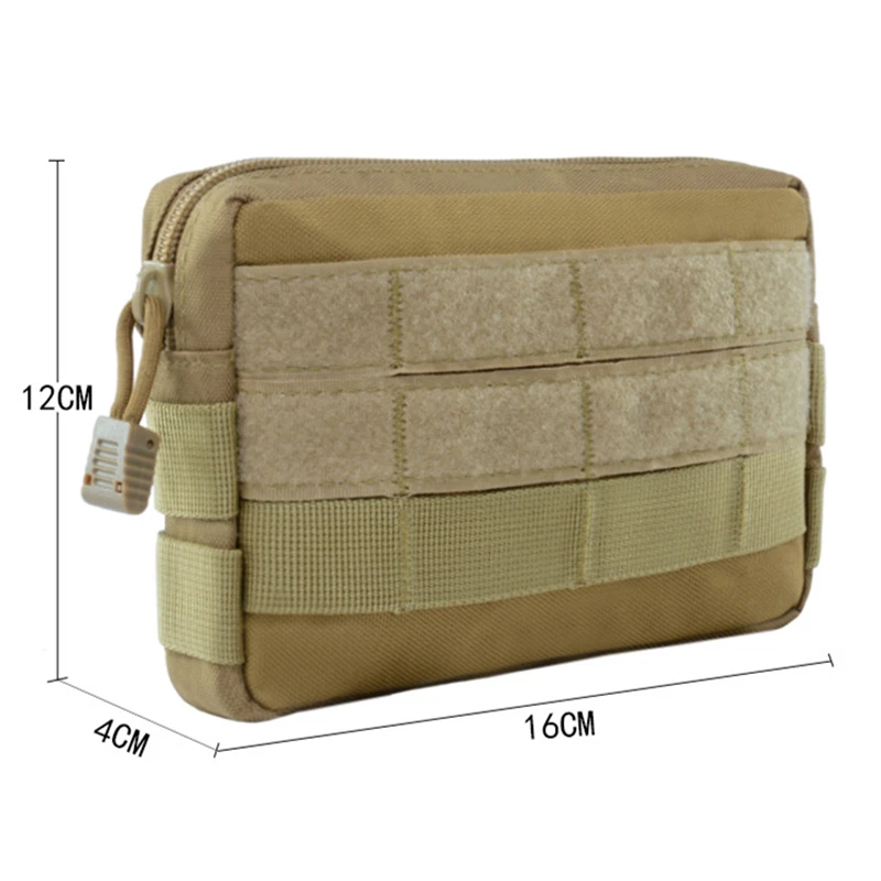 Tactical Waist Bag Molle EDC Tactical Pouch Medical First Aid Bag Belt Pouch Outdoor Sport Hunting Bag Camping Hinking