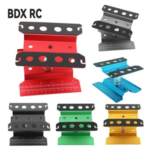 Station de réparation métallique Plateforme d’assemblage pour voiture RC 1/10 1/8 1/12 TRX-4 Axial SCX10 II RC Crawler Tamiya HSP 6 meilleurs stands de moteur de vente - No 1