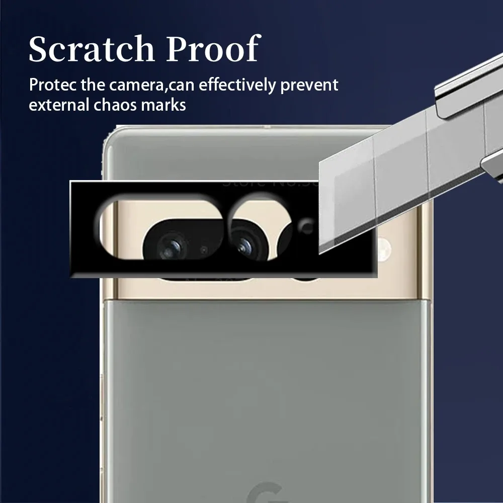 3PCS Camera Lens Protector for Google Pixel 8 Pro 7 6 Pro Case Friendly Camera Lens Cover Tempered Glass Google Pixel 6a 7a 8a