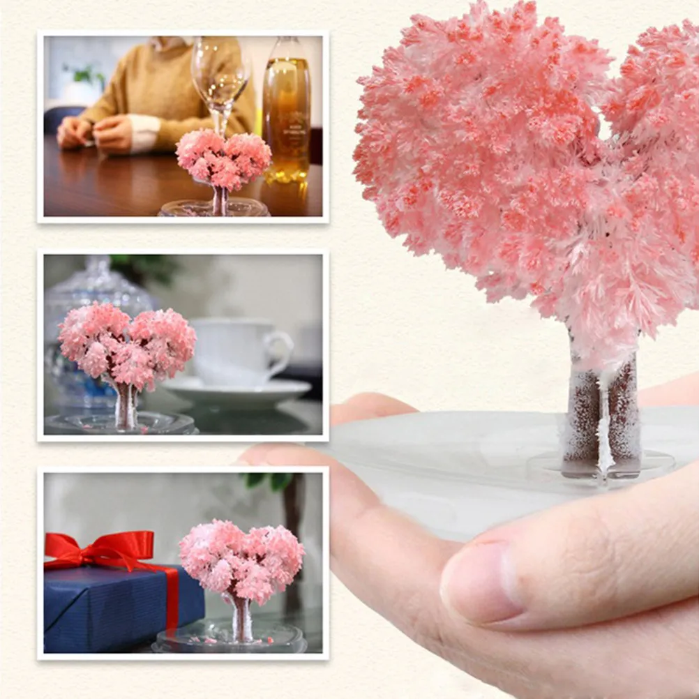 

Набор для творчества «Цветущее дерево-сердце» (2 комплекта) для детей и взрослых: развивающая игра, подарок для пар, декор для дома, эффект расцвета