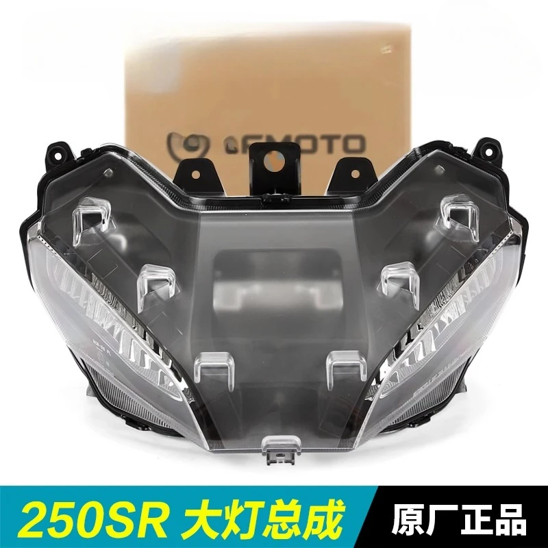

For CFMOTO 250SR/300SR Headlight assembly Original Accessories of CFMOTO 250SR/300SR Motorcycle headlights