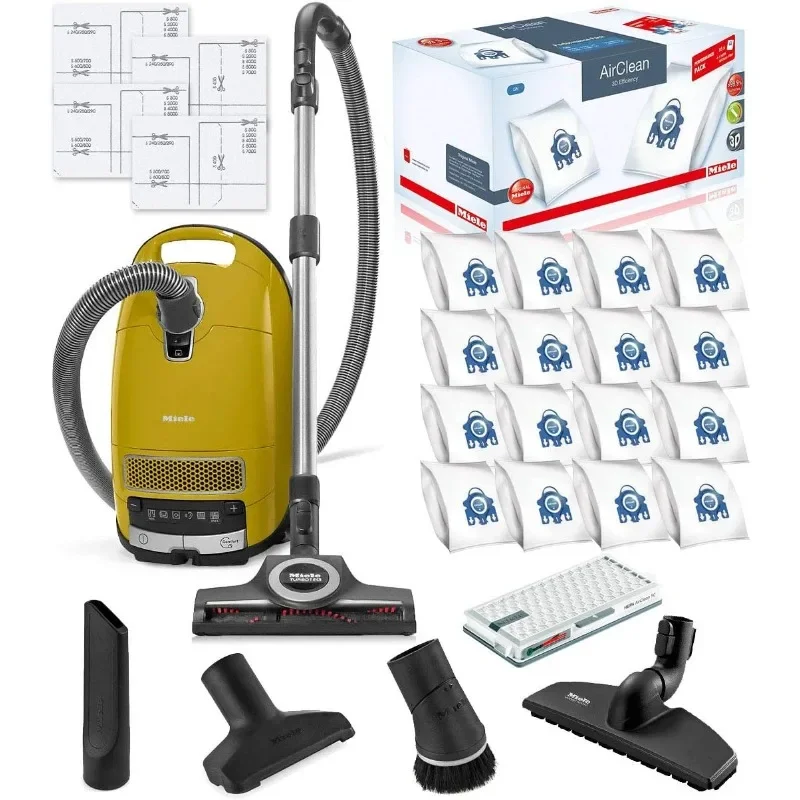 Complete C3 Calima Canister HEPA Vacuum Cleaner + STB 305-3 Turbobrush Bundle