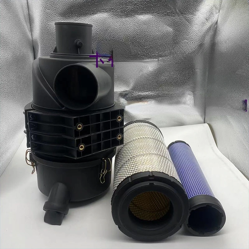 Air filter element assembly Excavator for caterpill 311C/312D/313D2 air filter element assembly air filter housing rear cover