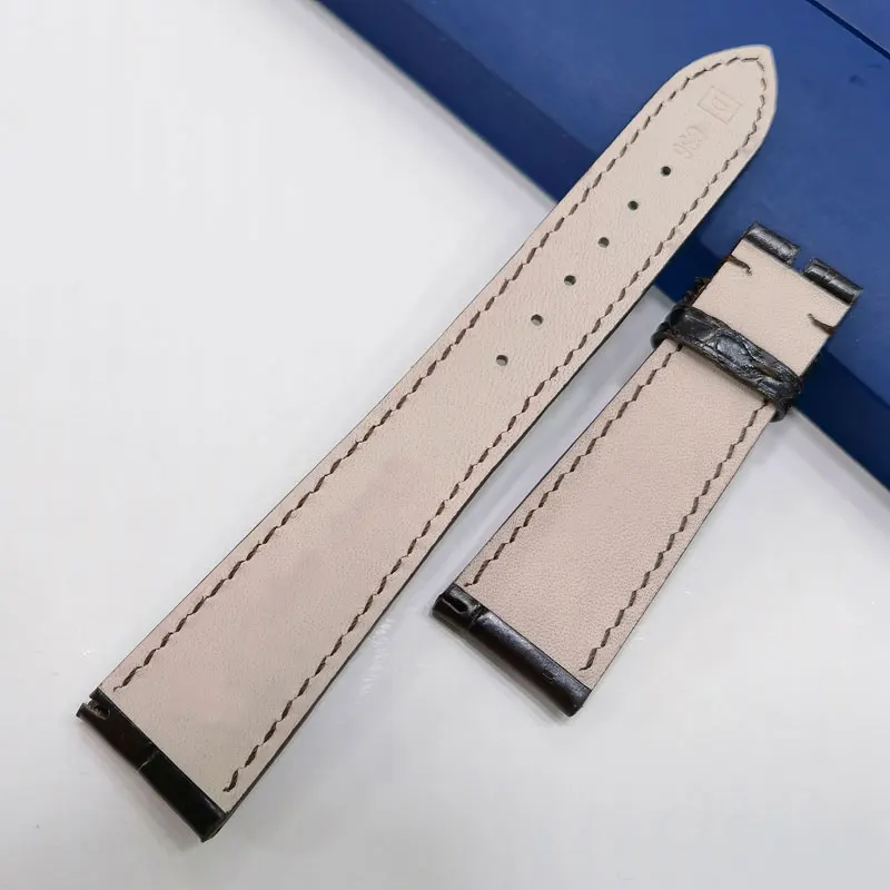 FUYIJIA Nile Crocodile Skin Watchbands Custom Substitute P-atekPhilippe 5146 4947 Strap 16MM 19MM 20MM 21MM Genuine Leather Belt