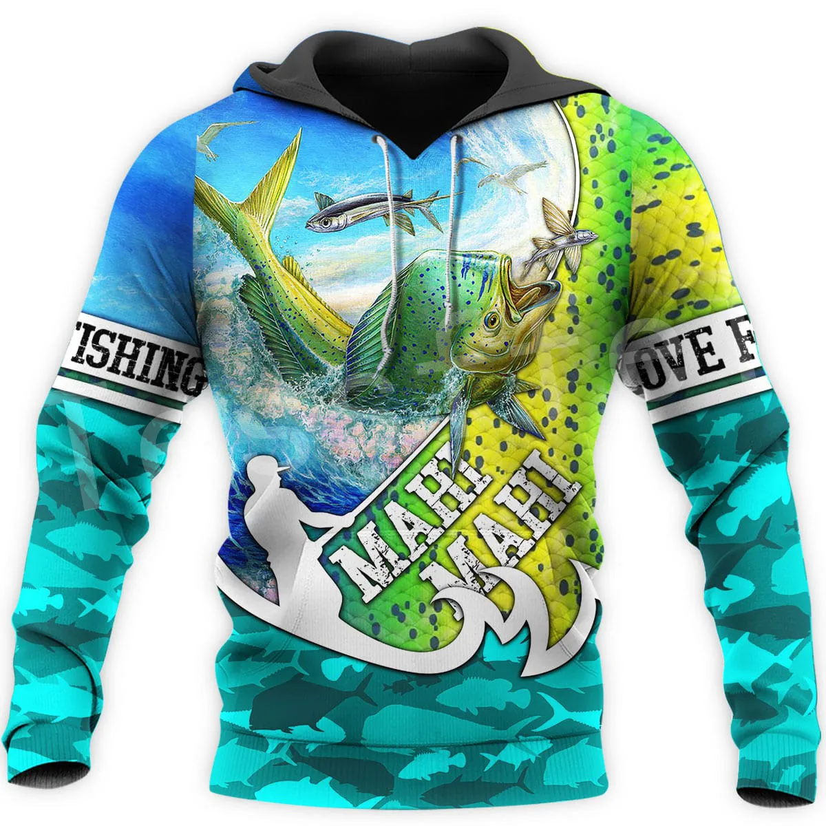 2023Newest Love Trout Fishing 3D Print Fashion Hoodie Men Women Harajuku Sweatshirt Pullover Casual Jacket Drop Shipping