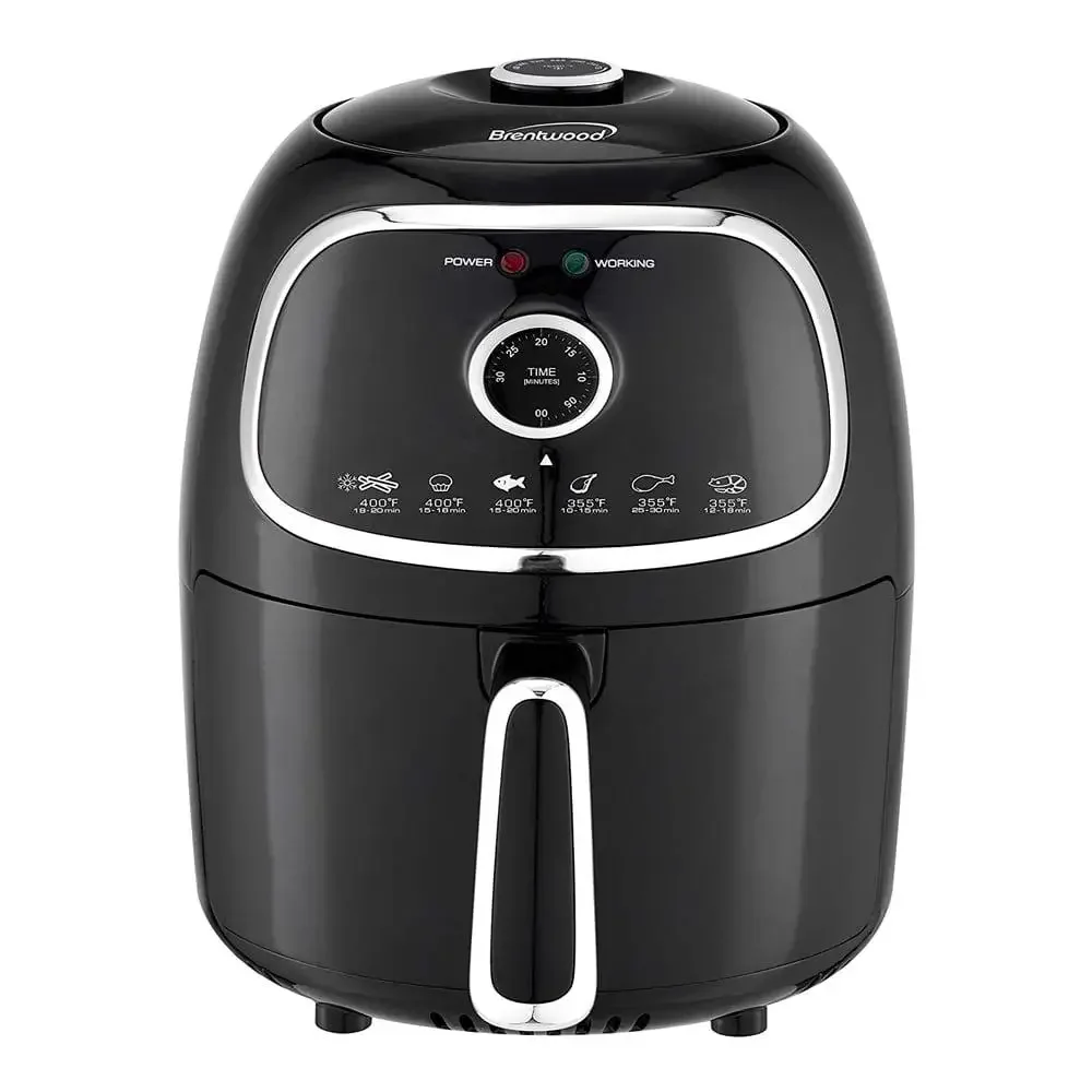 2-Quart Non-Stick Air Fryer Quick & Even Cooking with 30-Minute Timer & Auto Shutoff Compact Electric Fryer Crispy Results