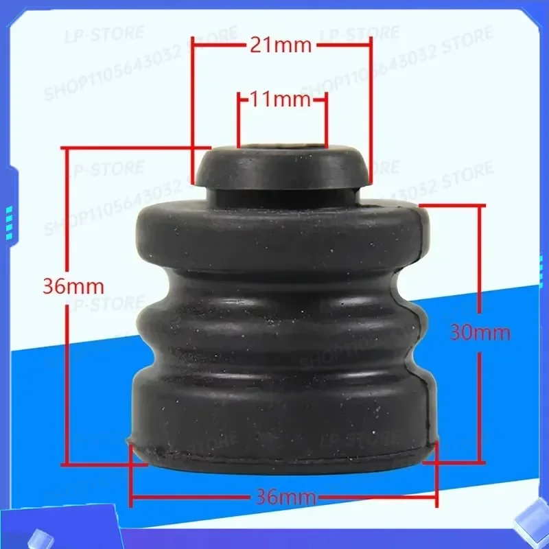 10PCS Shock Absorber Rubber Anti-Vibration Pad for Air Conditioner Compressor Spare Damping Rubber Bowl